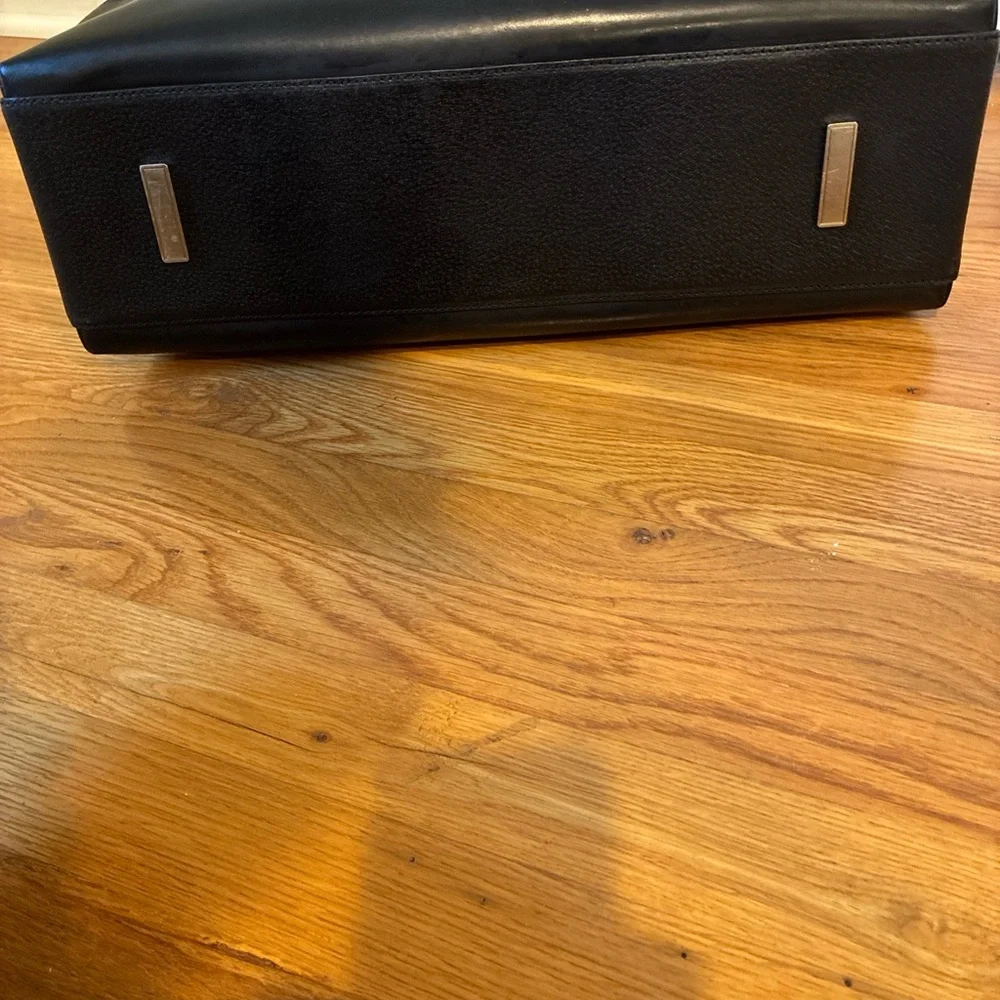 Hartmann large leather, black tote bag - Picture 6 of 8